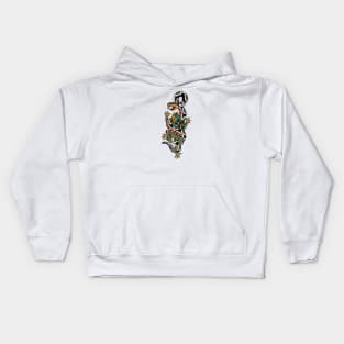 Snake and frog Kids Hoodie